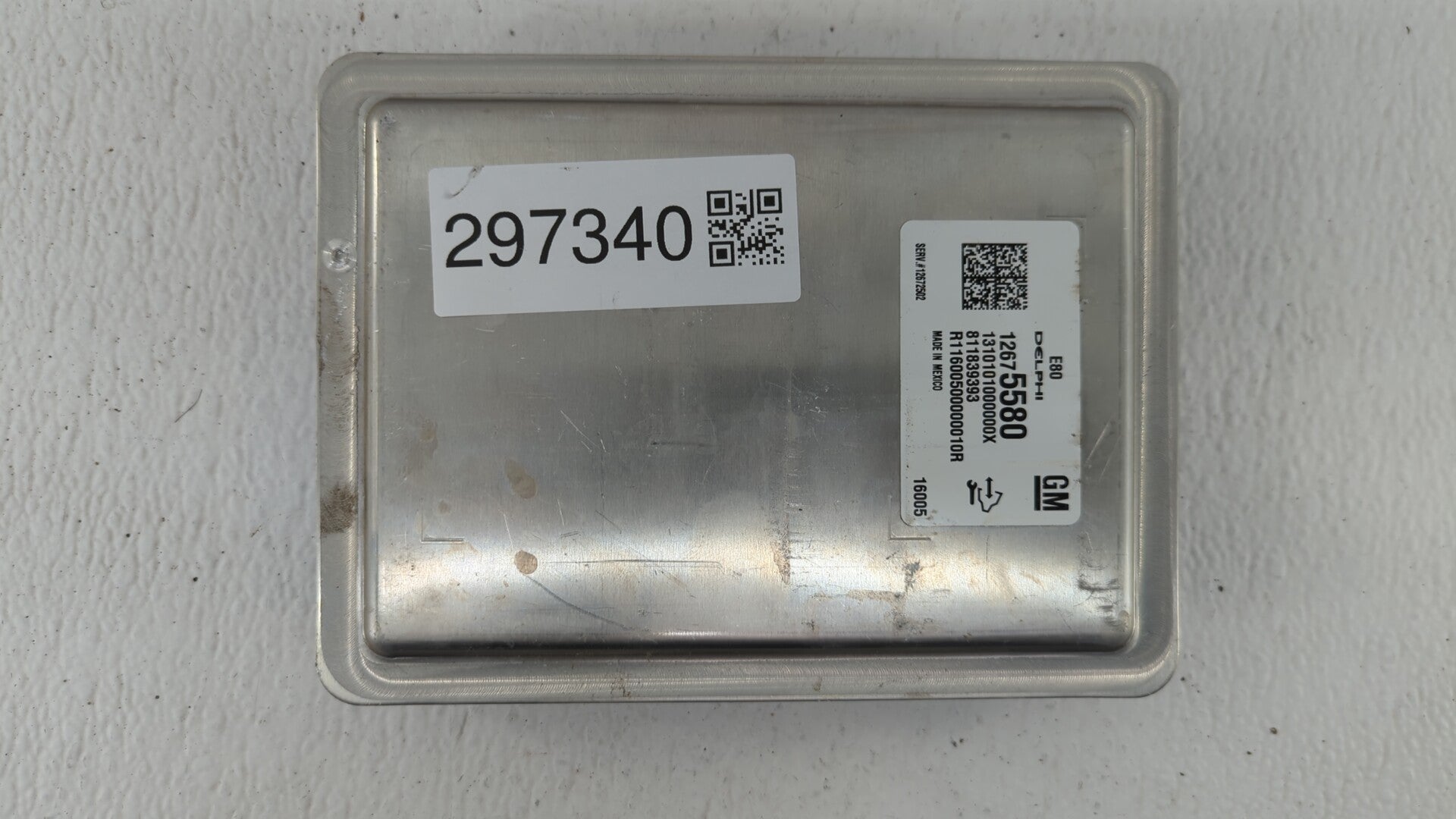 2016 Chevrolet Malibu PCM Engine Computer ECU ECM PCU OEM P/N:12672502 12607096 Fits OEM Used Auto Parts - Oemusedautoparts1.com