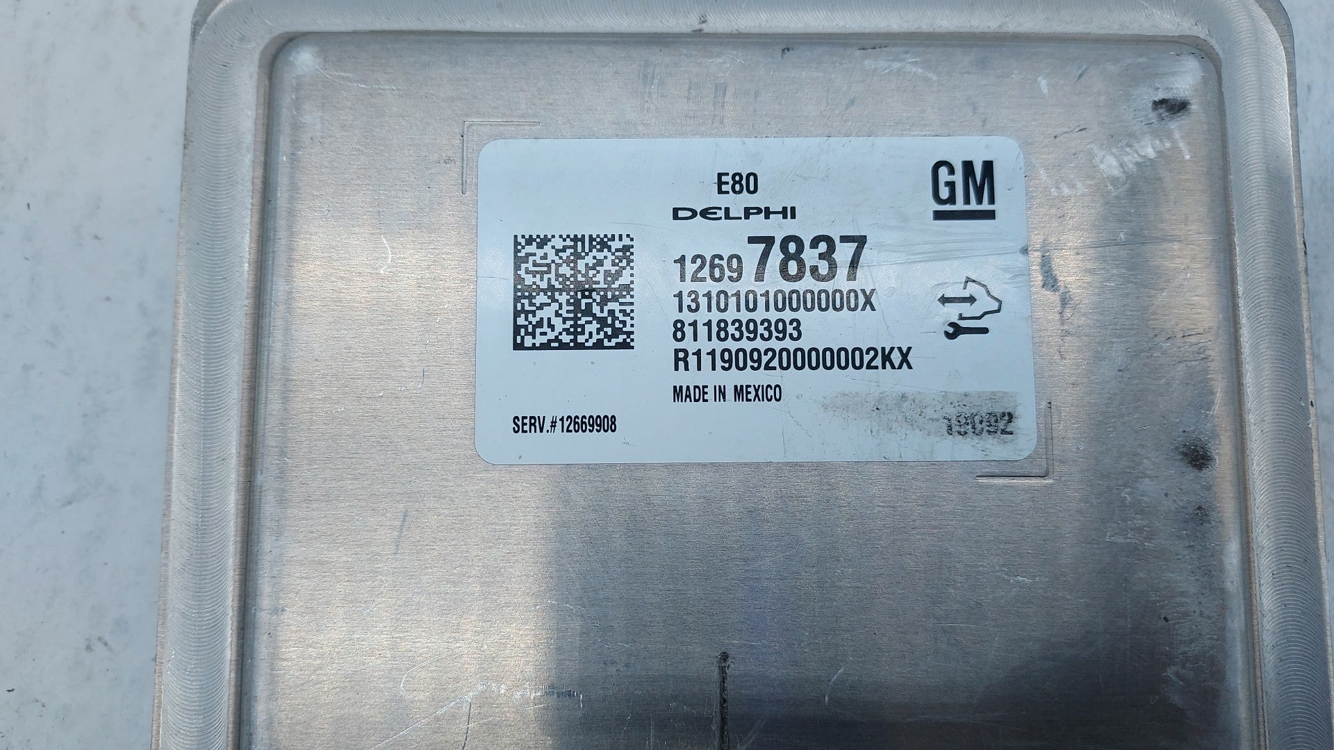 2018-2019 Chevrolet Equinox PCM Engine Computer ECU ECM PCU OEM P/N:12687467 12696201 Fits 2017 2018 2019 OEM Used Auto Parts - Oemusedautoparts1.com