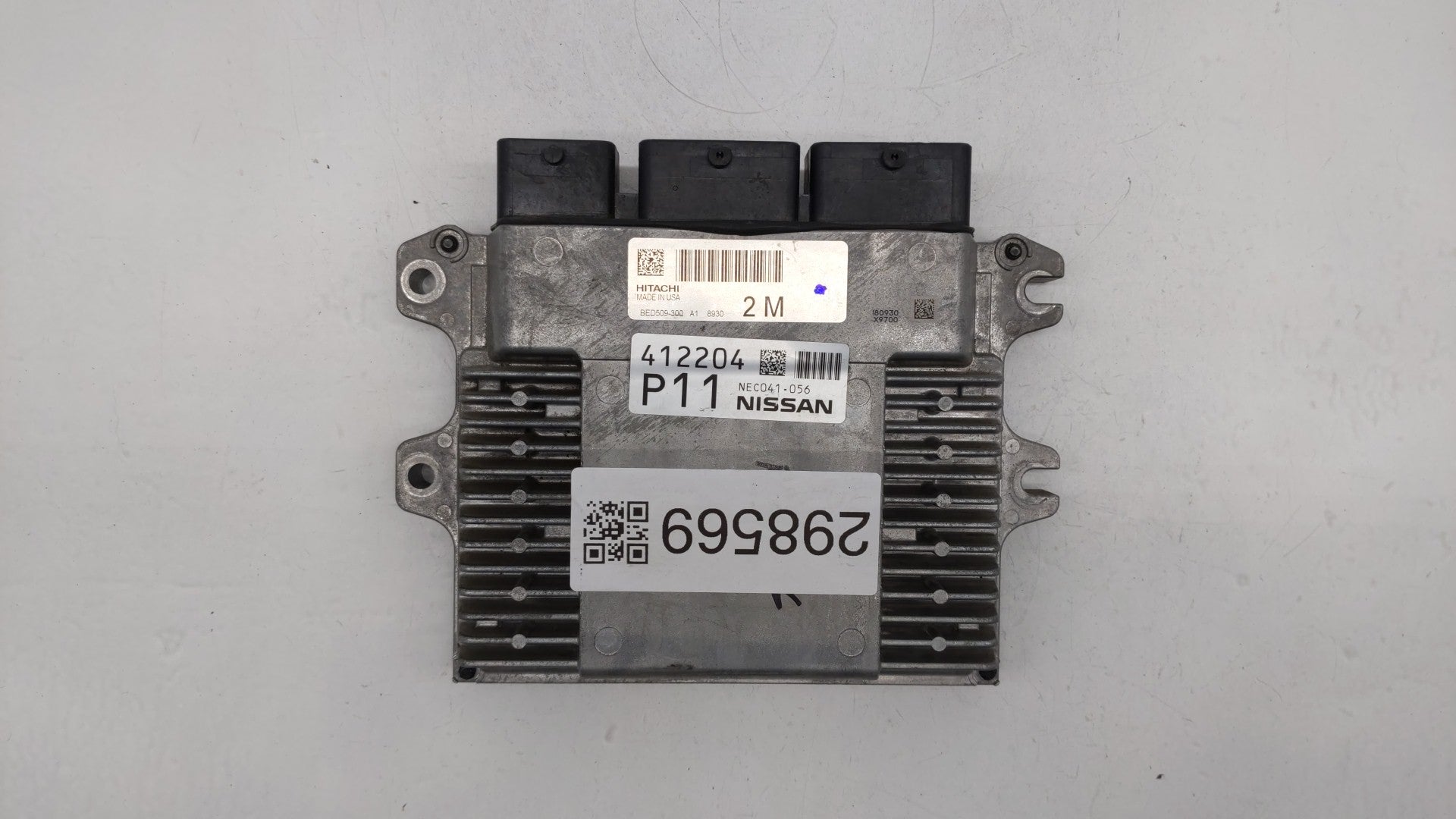 2019 Nissan Altima PCM Engine Computer ECU ECM PCU OEM P/N:BED509-300 A1 NEC041-056 Fits OEM Used Auto Parts - Oemusedautoparts1.com