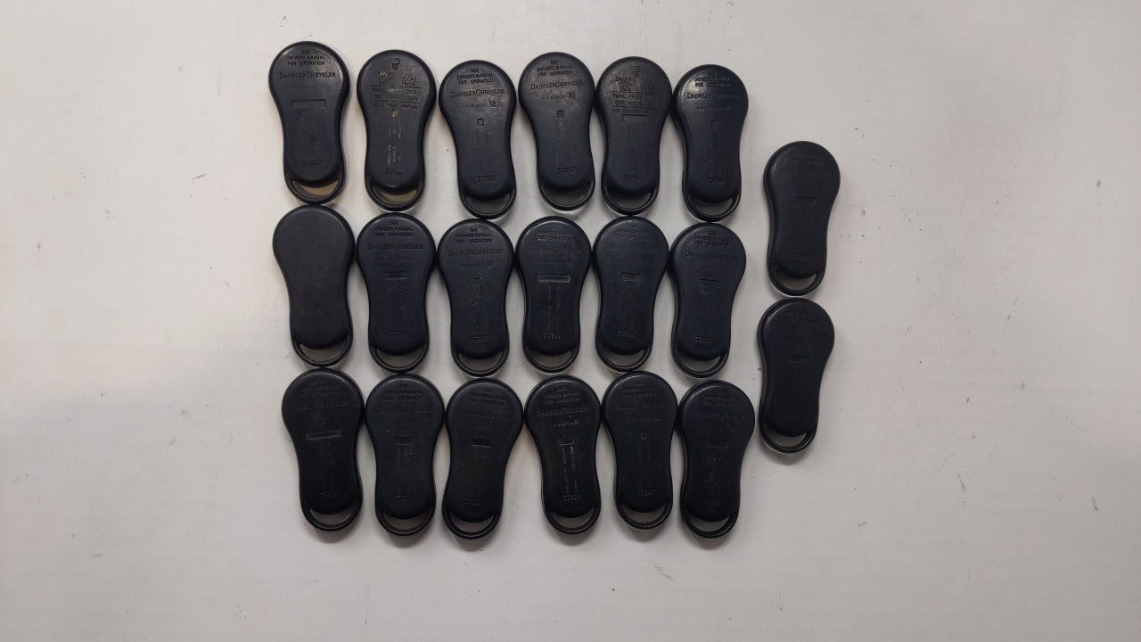 Lot of 20 Chrysler Keyless Entry Remote Fob MIXED FCC IDS MIXED PART - Oemusedautoparts1.com