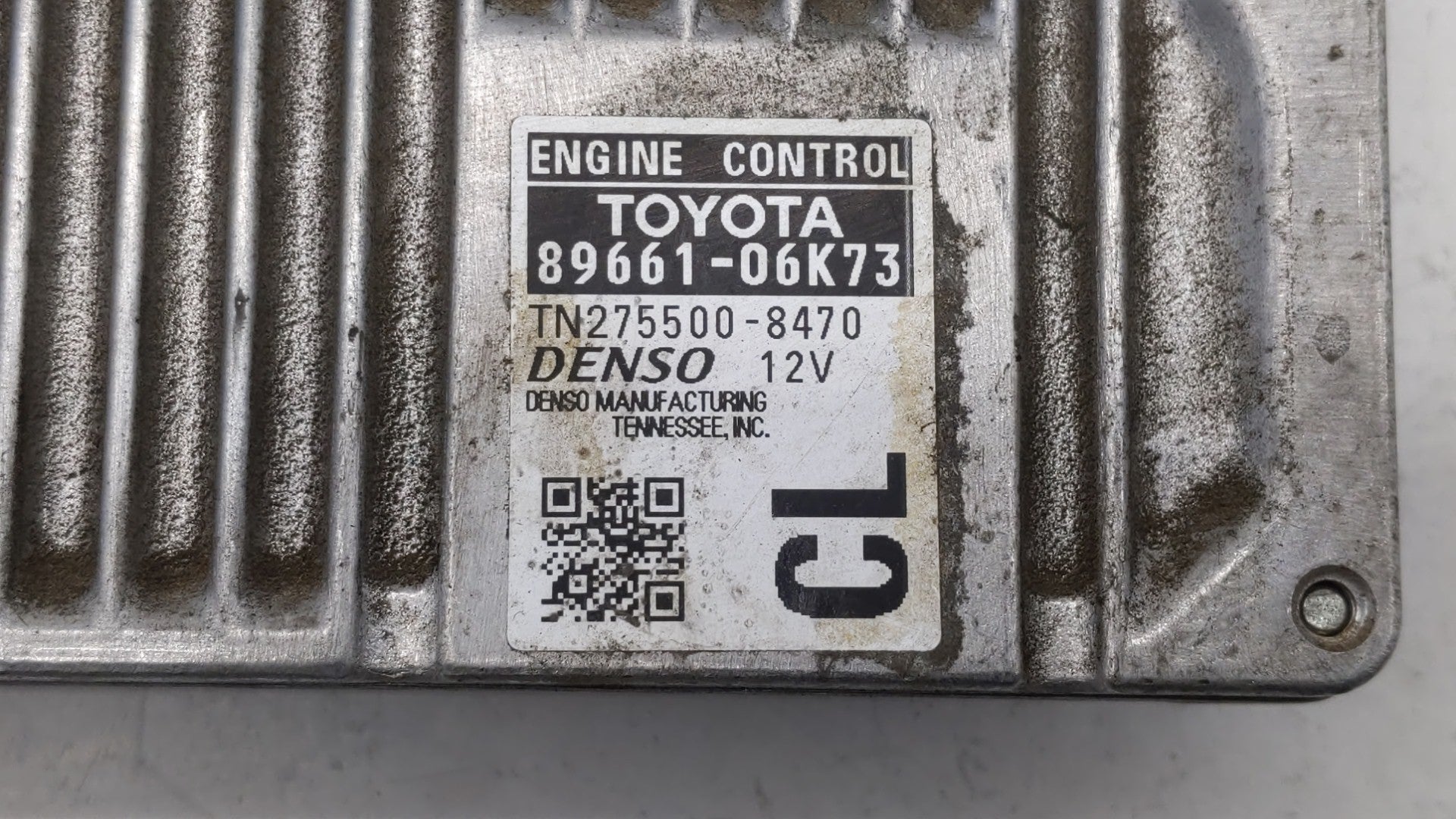 2012-2014 Toyota Camry PCM Engine Computer ECU ECM PCU OEM P/N:89661-06K70 89661-06K73 Fits 2012 2013 2014 OEM Used Auto Parts - Oemusedautoparts1.com