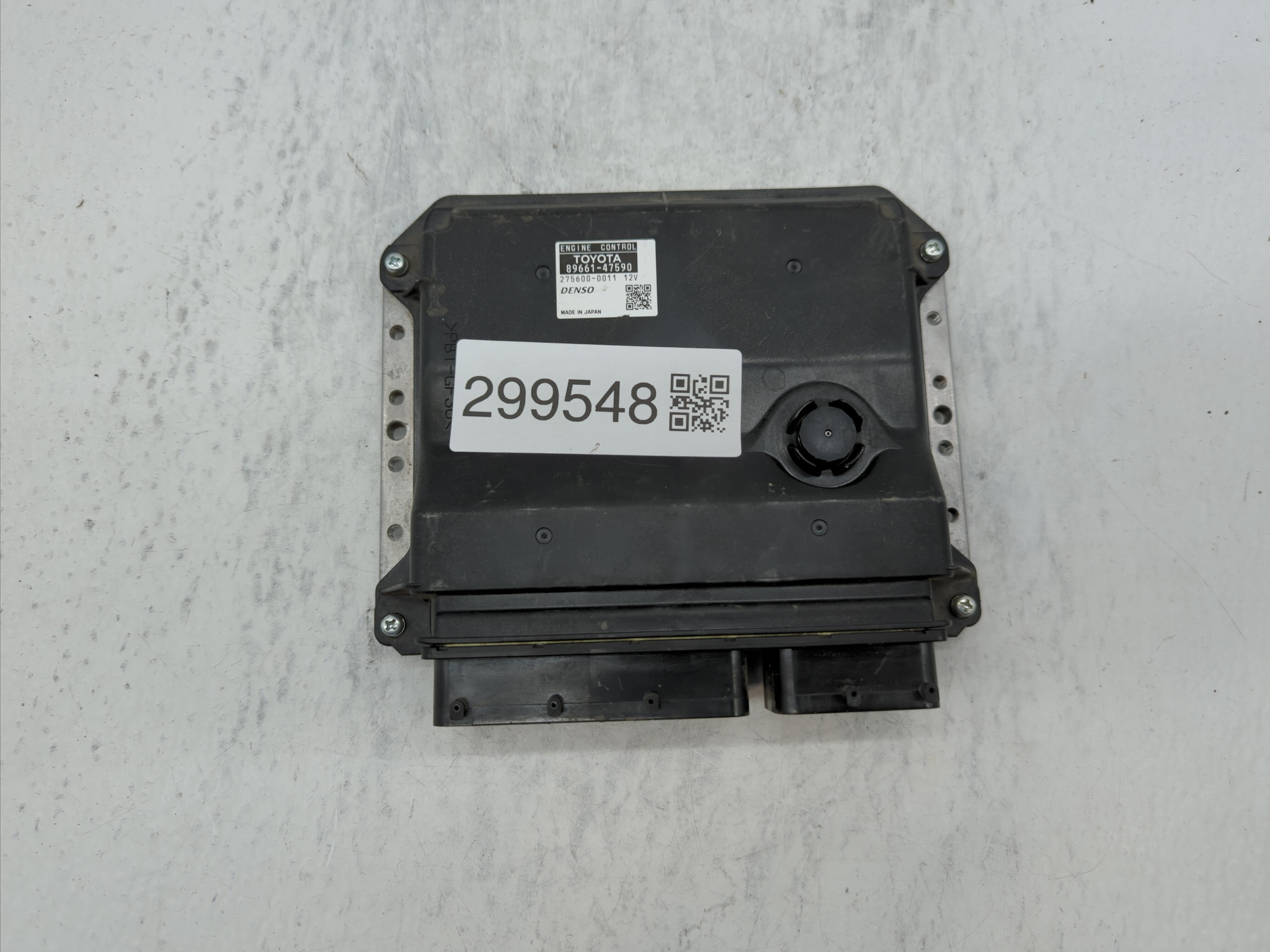 2014 Toyota Prius PCM Engine Computer ECU ECM PCU OEM P/N:89661-47590 Fits OEM Used Auto Parts - Oemusedautoparts1.com