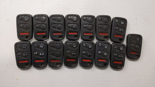 Lot of 15 Honda Keyless Entry Remote Fob MIXED FCC IDS MIXED PART NUMBERS