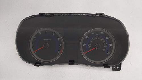 2015-2017 Hyundai Accent Instrument Cluster Speedometer Gauges P/N:94021-1R510 Fits 2015 2016 2017 OEM Used Auto Parts