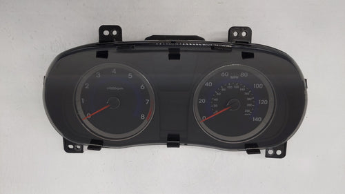 2015-2017 Hyundai Accent Instrument Cluster Speedometer Gauges P/N:94021-1R510 Fits 2015 2016 2017 OEM Used Auto Parts