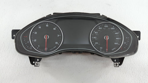 2012 Audi A6 Instrument Cluster Speedometer Gauges P/N:4G8 920 982 Fits OEM Used Auto Parts