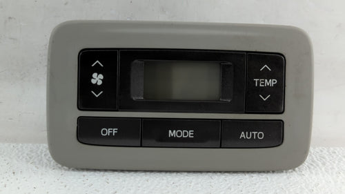 2011-2014 Toyota Sienna Ac Heater Rear Climate Control 75d875