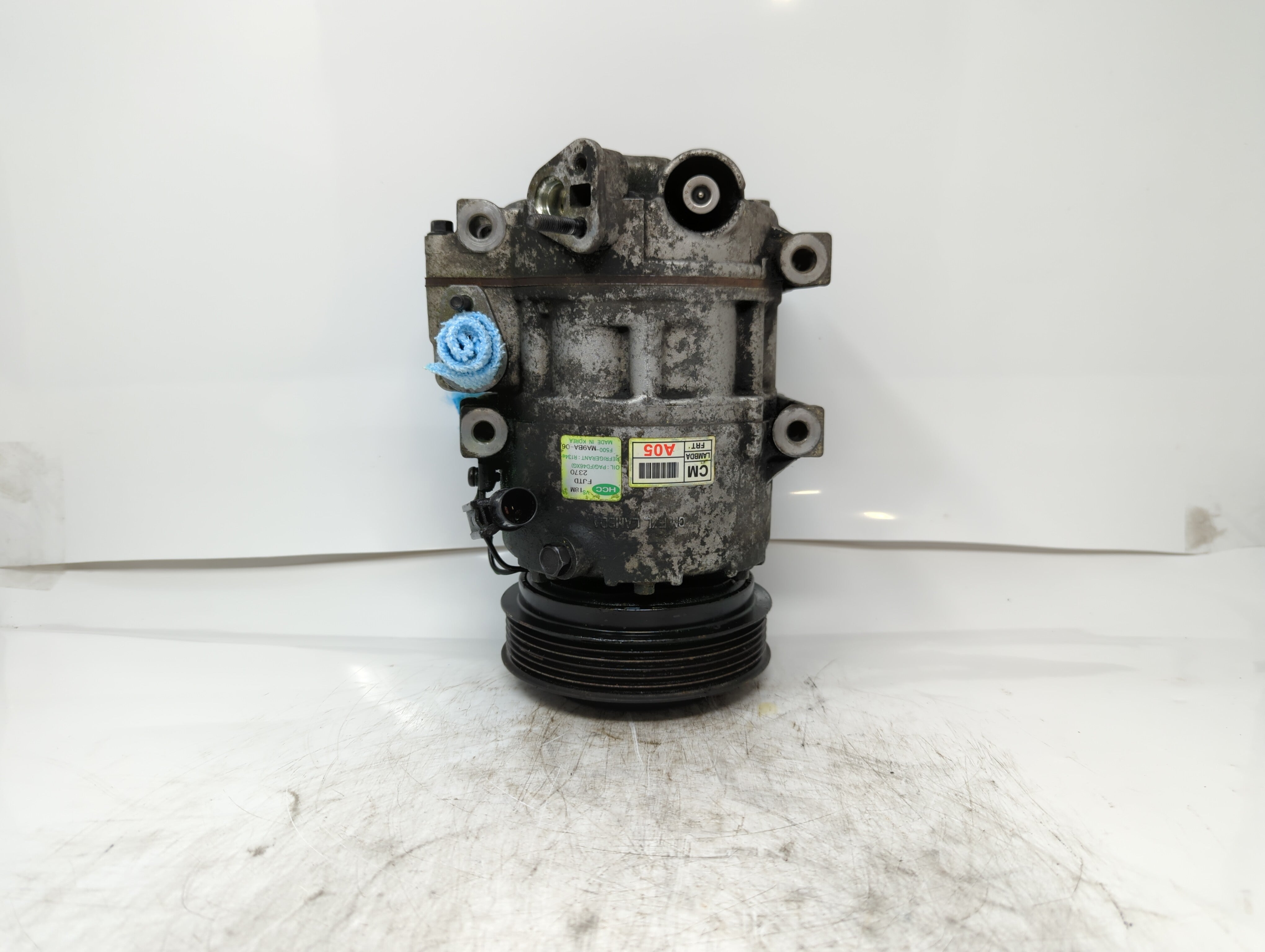 2011-2011 Kia Sorento Air Conditioning A/c Ac Compressor Oem - Oemusedautoparts1.com