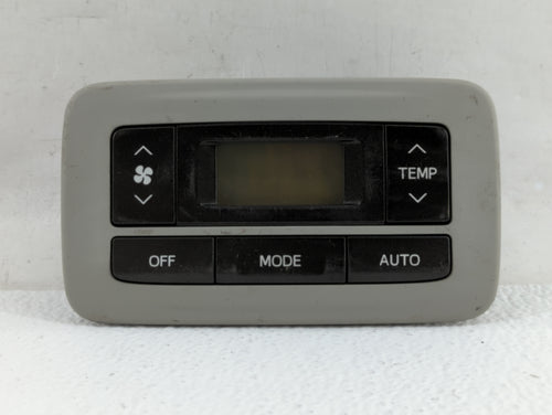 2011-2014 Toyota Sienna Ac Heater Rear Climate Control 75d875