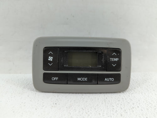 2011-2014 Toyota Sienna Ac Heater Rear Climate Control 75d875