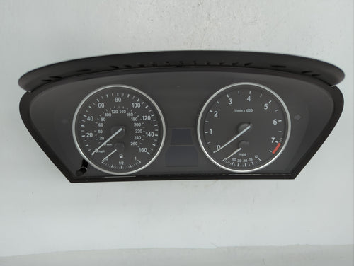 2008-2010 Bmw 535i Instrument Cluster Speedometer Gauges P/N:9 153 753 62.10-9 194 887 Fits 2008 2009 2010 OEM Used Auto Parts