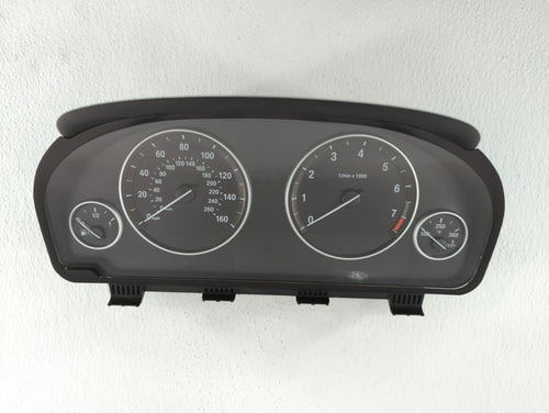 2012-2013 Bmw 528i Instrument Cluster Speedometer Gauges P/N:9291412 9280481 Fits 2011 2012 2013 OEM Used Auto Parts