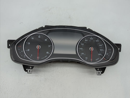 2014-2015 Audi A6 Instrument Cluster Speedometer Gauges P/N:4G8 920 984 K Fits 2014 2015 OEM Used Auto Parts