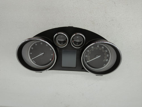 2012 Buick Verano Instrument Cluster Speedometer Gauges P/N:22909705 22870834 Fits OEM Used Auto Parts