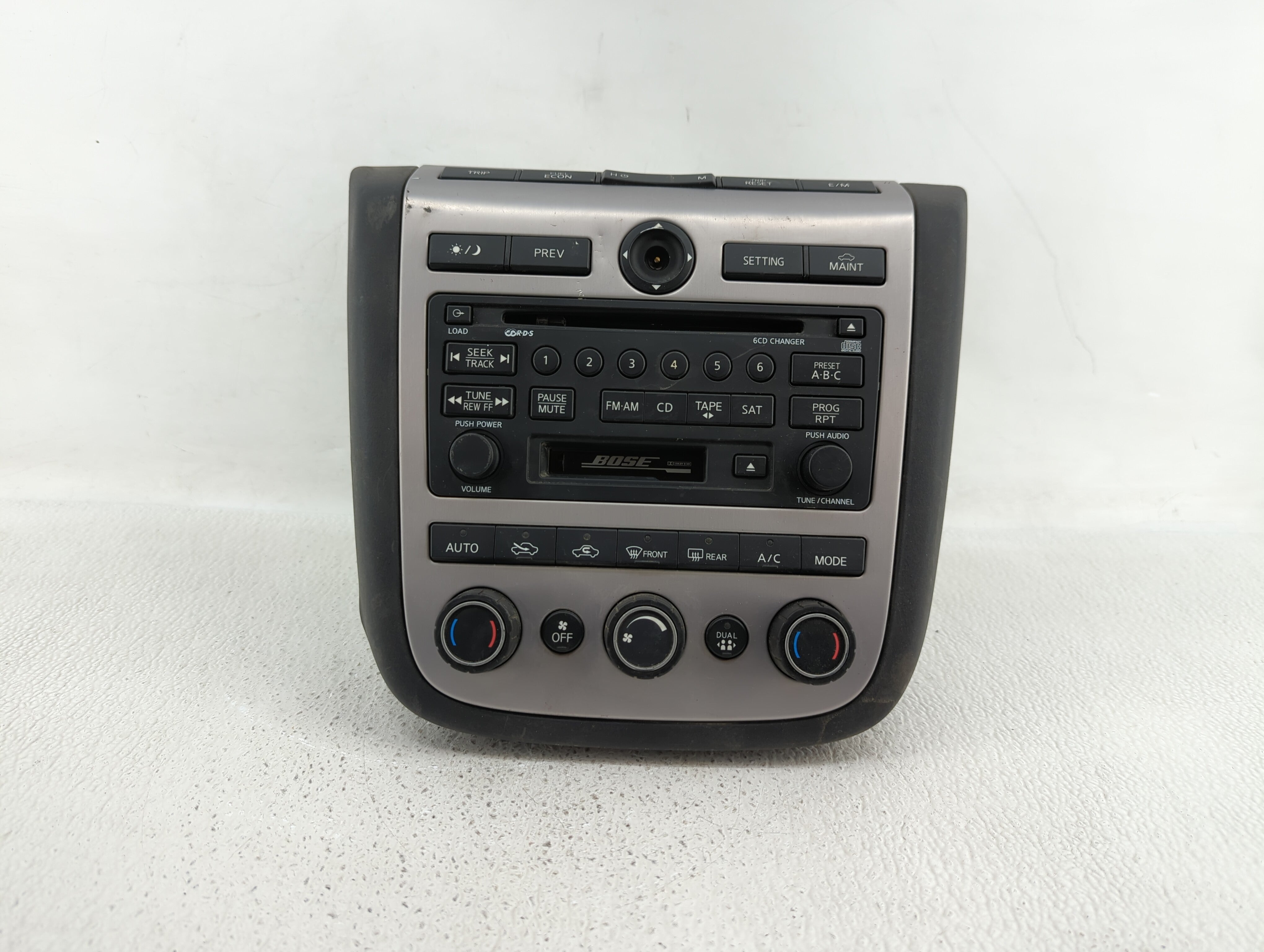 2004-2005 Nissan Murano Radio AM FM Cd Player Receiver Replacement  P/N:28188 CC200 28188 CA010 Fits 2004 2005 OEM Used Auto Parts |  