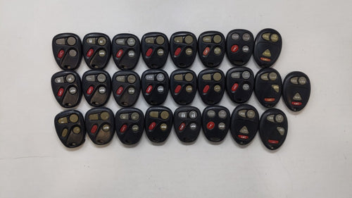 Lot of 25 Chevrolet Keyless Entry Remote Fob KOBUT1BT | N5F250738 |