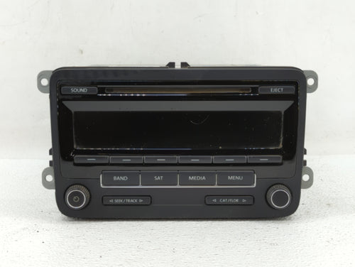 2015-2017 Volkswagen Jetta Radio AM FM Cd Player Receiver Replacement P/N:1K0 035 164 J 1K0 035 164 H Fits 2014 2015 2016 2017 OEM Used Auto Parts