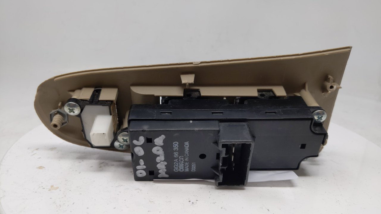 1998 Mazda 626 Master Power Window Switch Replacement Driver Side Left Fits OEM Used Auto Parts - Oemusedautoparts1.com