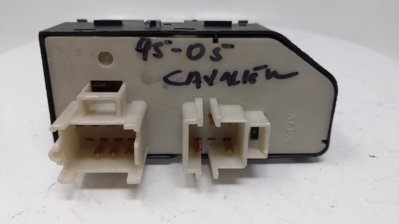 1995 Chevrolet Cavalier Master Power Window Switch Replacement Driver Side Left Fits OEM Used Auto Parts - Oemusedautoparts1.com