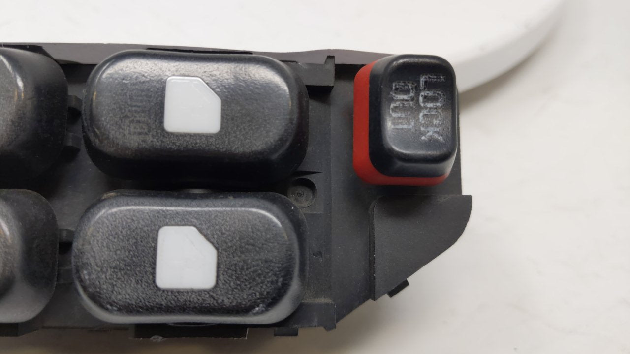 1995 Chevrolet Cavalier Master Power Window Switch Replacement Driver Side Left Fits OEM Used Auto Parts - Oemusedautoparts1.com