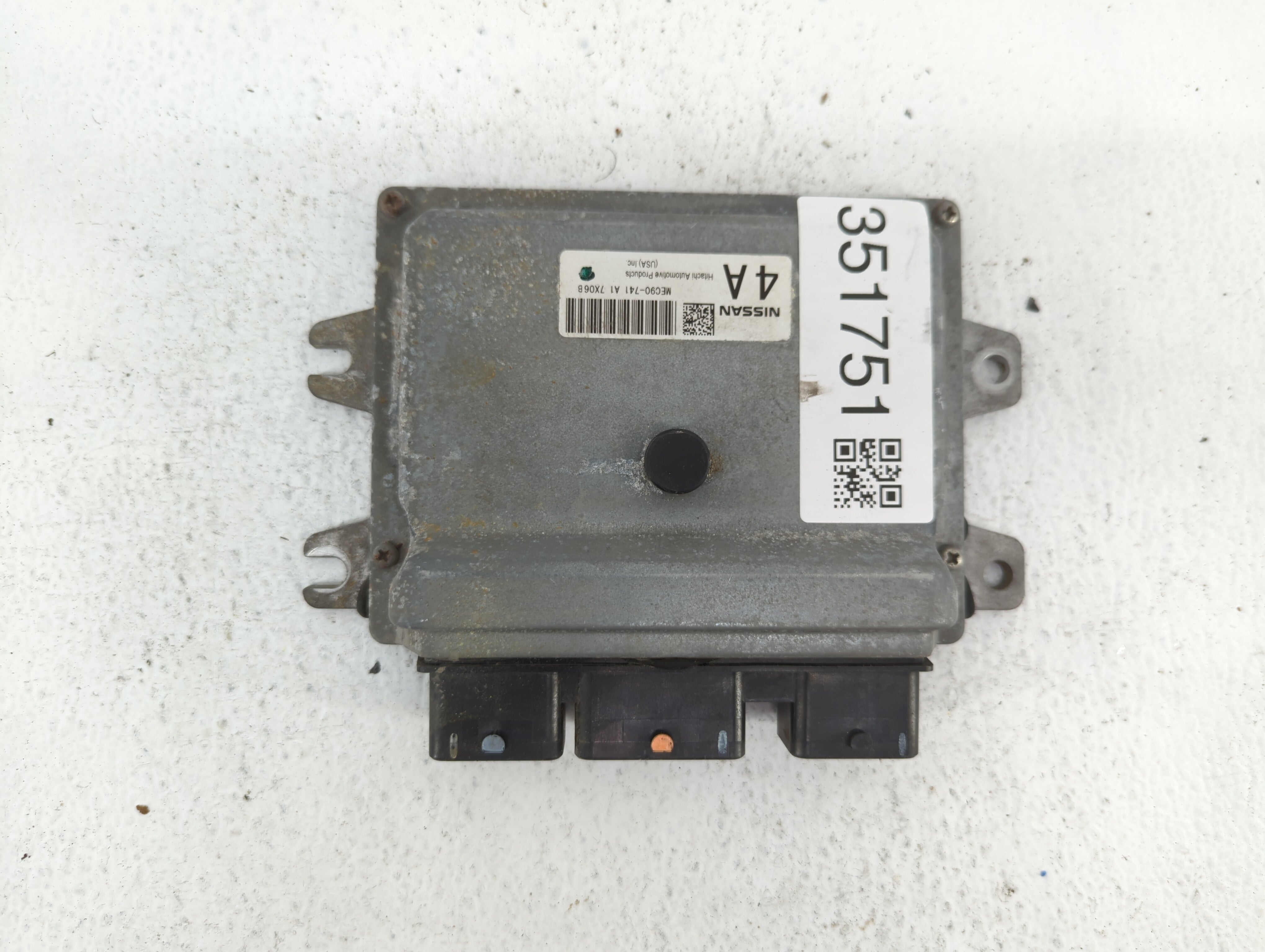 2008 Nissan Sentra PCM Engine Computer ECU ECM PCU OEM P/N:MEC90-741 A1 MEC90-742 A1 Fits OEM Used Auto Parts - Oemusedautoparts1.com