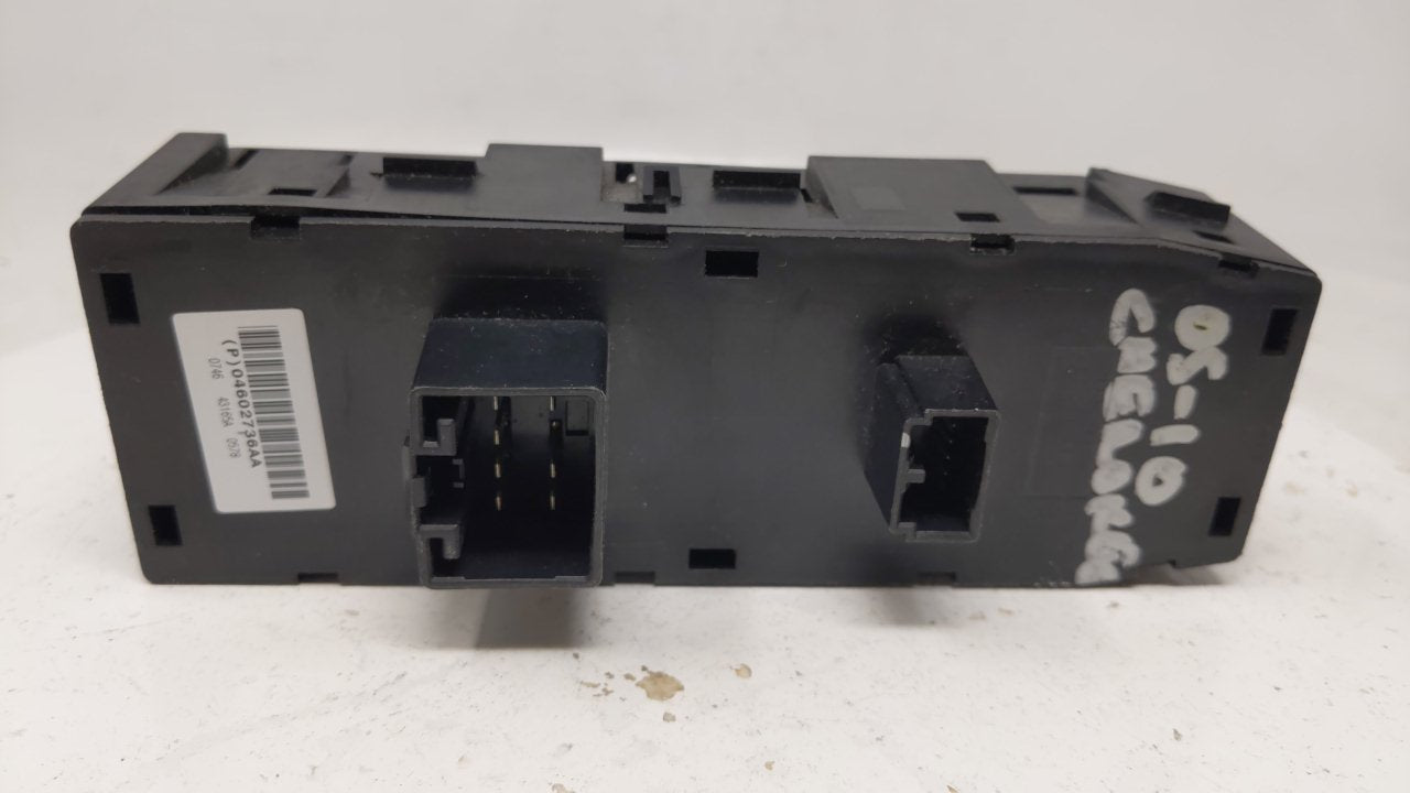 2005 Jeep Cherokee Master Power Window Switch Replacement Driver Side Left P/N:P04602736AA Fits OEM Used Auto Parts - Oemusedautoparts1.com