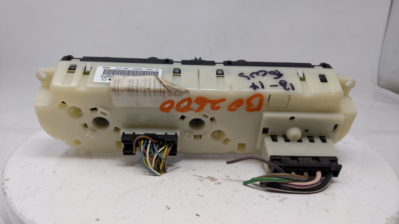 2014 Ford Focus Climate Control Module Temperature AC/Heater Replacement P/N:CM5T-19980-AE Fits OEM Used Auto Parts - Oemusedautoparts1.com