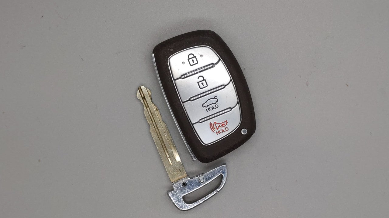 Hyundai Keyless Entry Remote Fob KCC ID: CRM-SVI-MDFGE04 4 buttons - Oemusedautoparts1.com