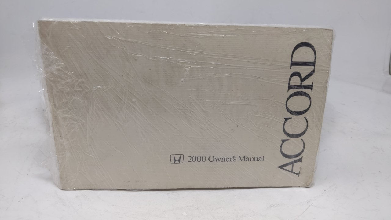 2000 Honda Accord Owners Manual Book Guide OEM Used Auto Parts - Oemusedautoparts1.com