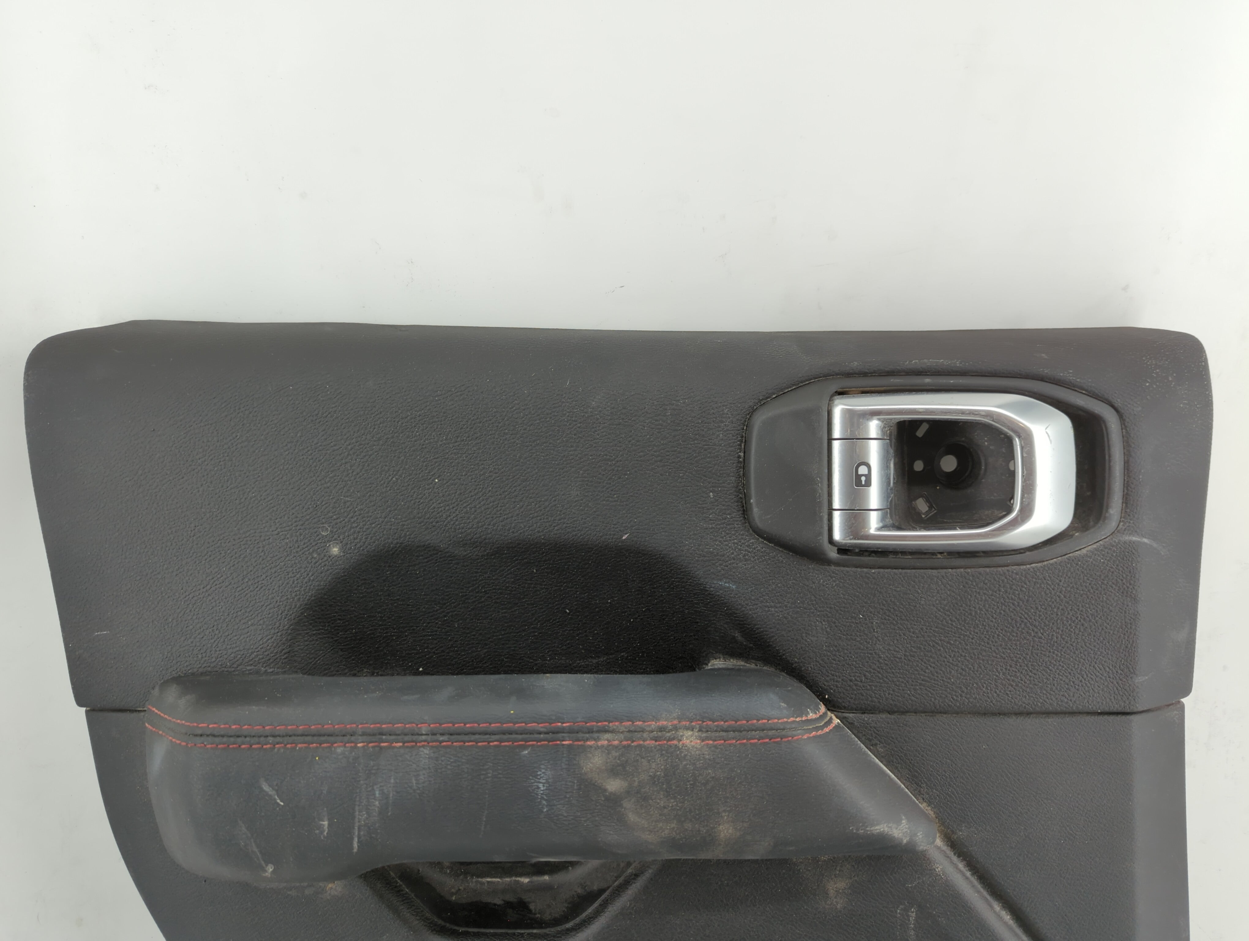 2020 Jeep Wrangler Rear Left Driver Interior Door Panel Trim Black - Oemusedautoparts1.com