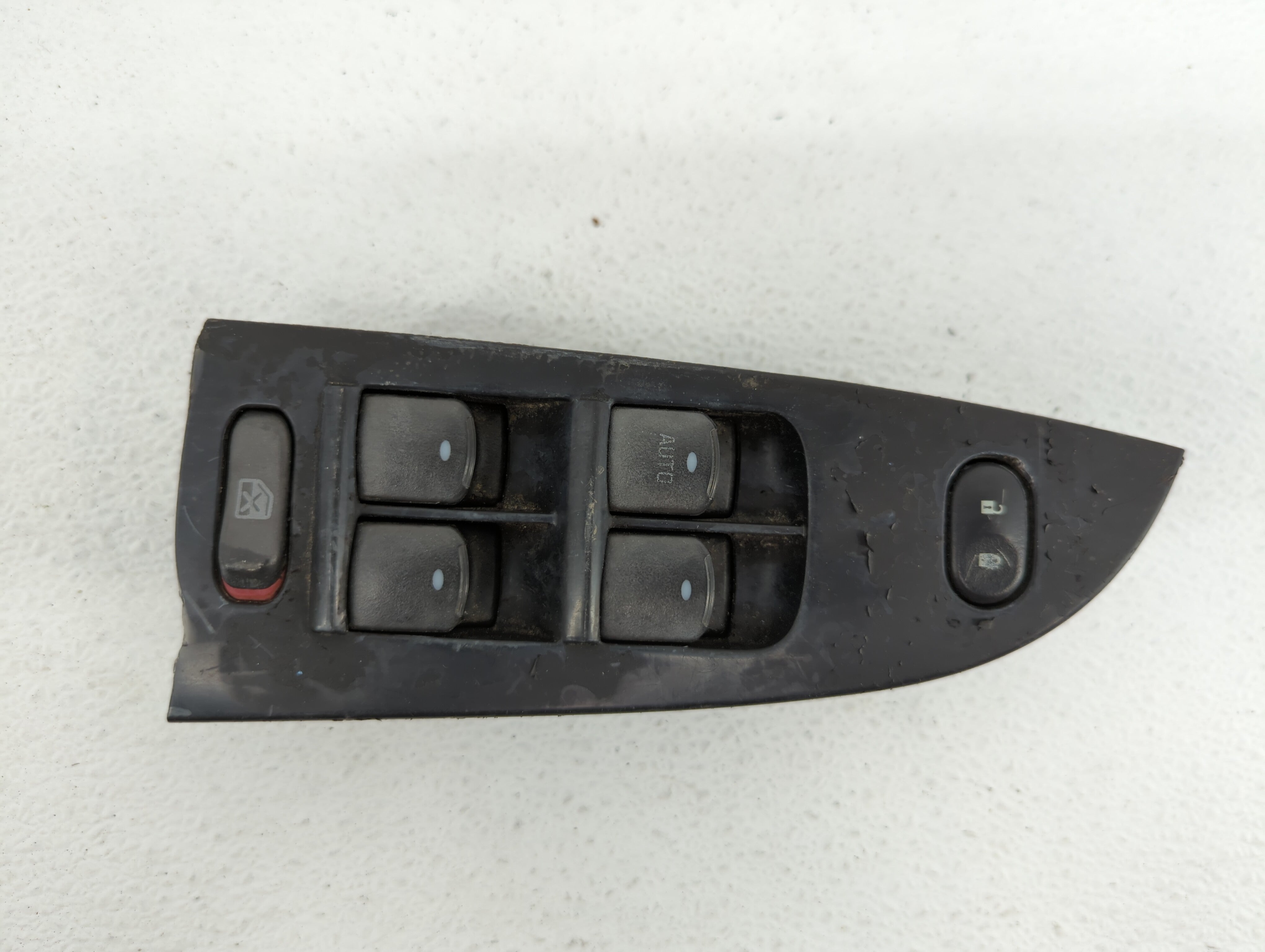 2007-2009 Saturn Aura Master Power Window Switch Replacement Driver Side Left P/N:20807218 22627387 Fits 2007 2008 2009 OEM Used Auto Parts - Oemusedautoparts1.com