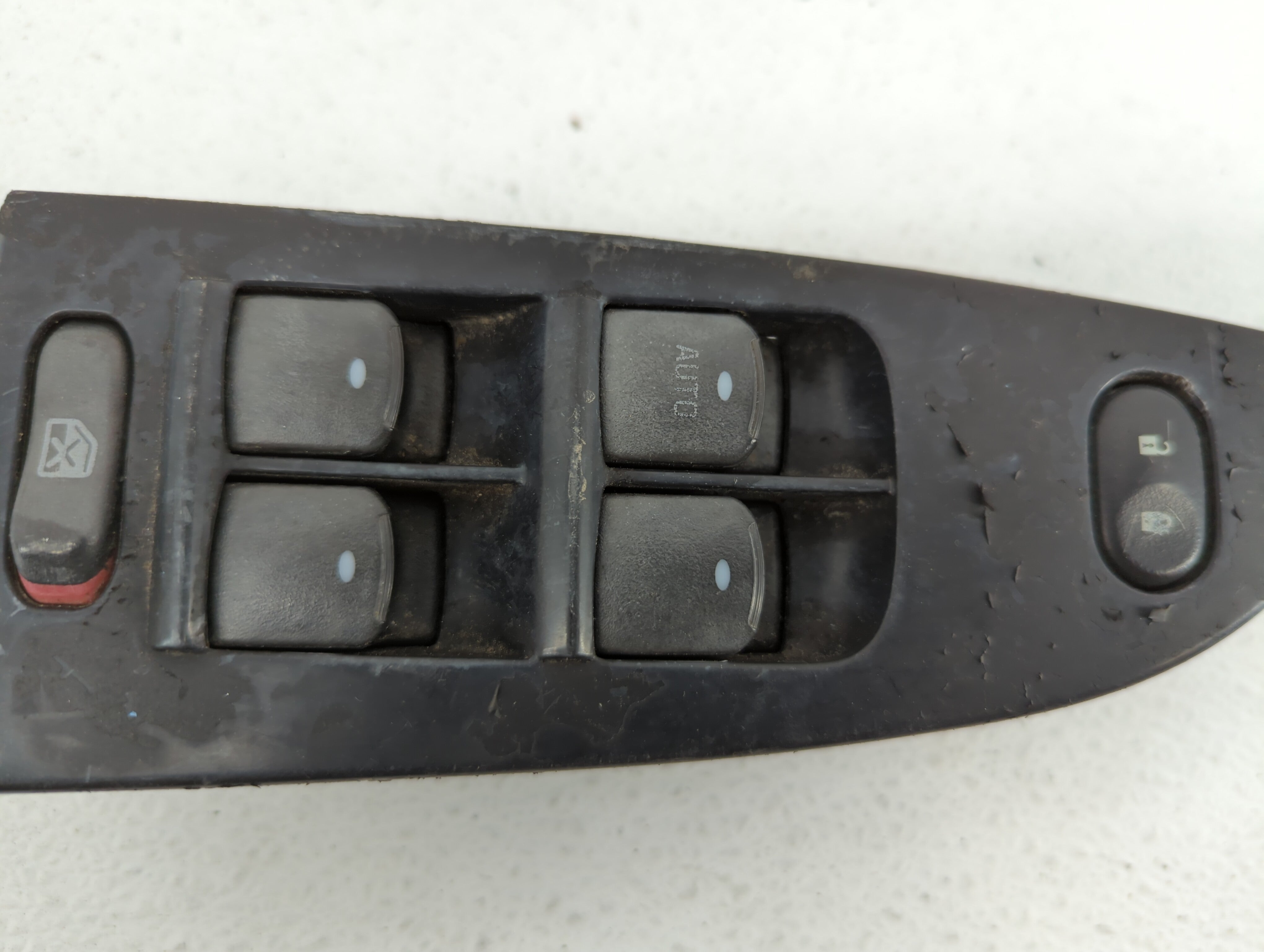 2007-2009 Saturn Aura Master Power Window Switch Replacement Driver Side Left P/N:20807218 22627387 Fits 2007 2008 2009 OEM Used Auto Parts - Oemusedautoparts1.com