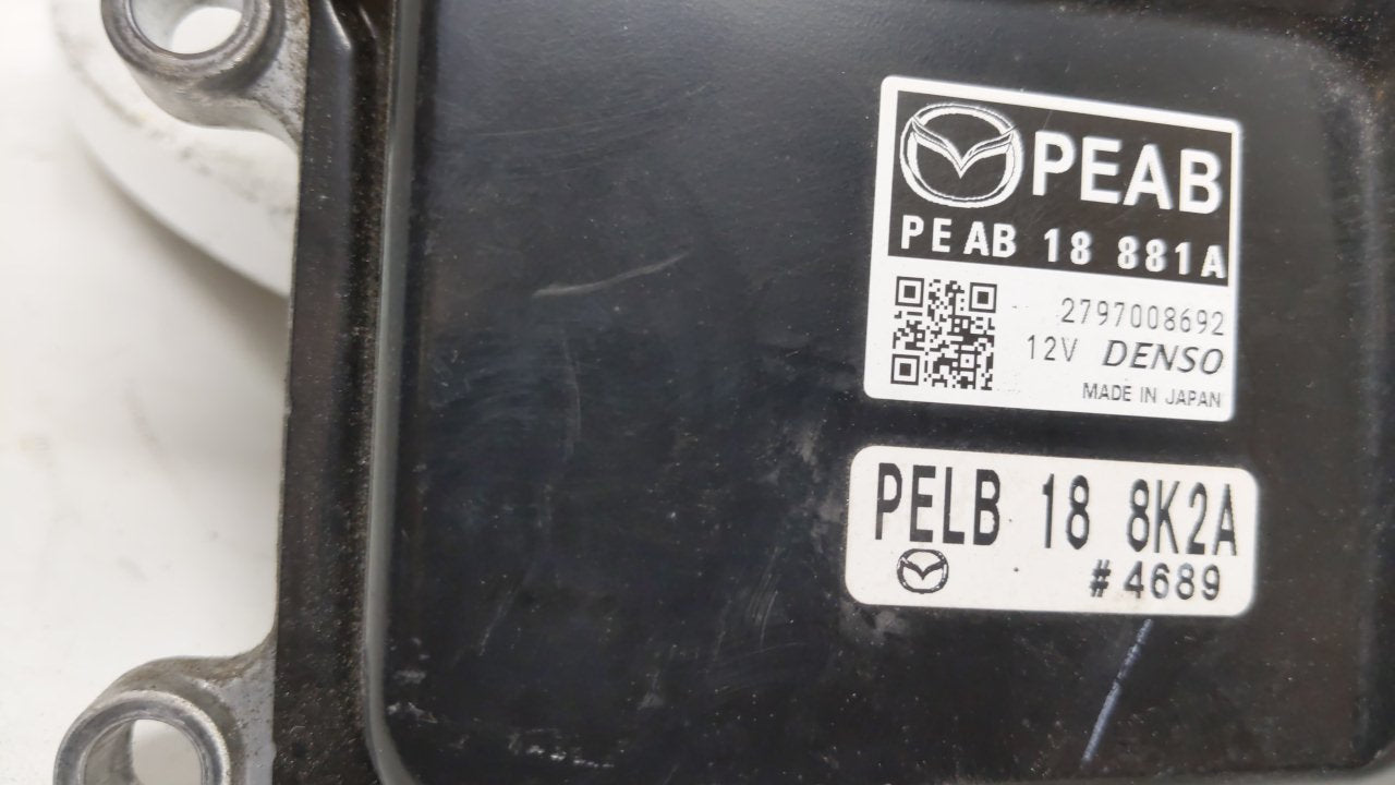 2014 Mazda 3 PCM Engine Computer ECU ECM PCU OEM P/N:PE AB 18 881 A Fits OEM Used Auto Parts - Oemusedautoparts1.com