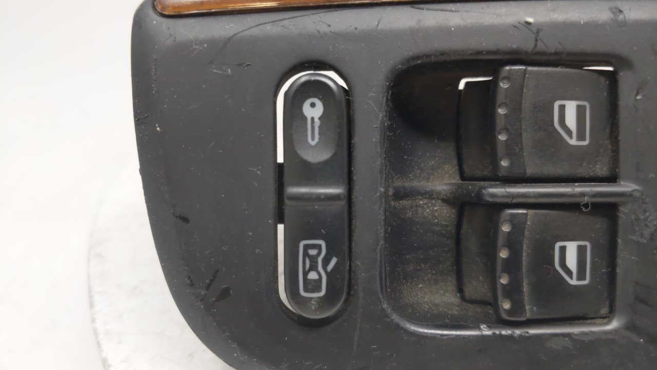 2000-2011 Volkswagen Jetta Master Power Window Switch Replacement Driver Side Left P/N:1J4 959 857D Fits OEM Used Auto Parts - Oemusedautoparts1.com