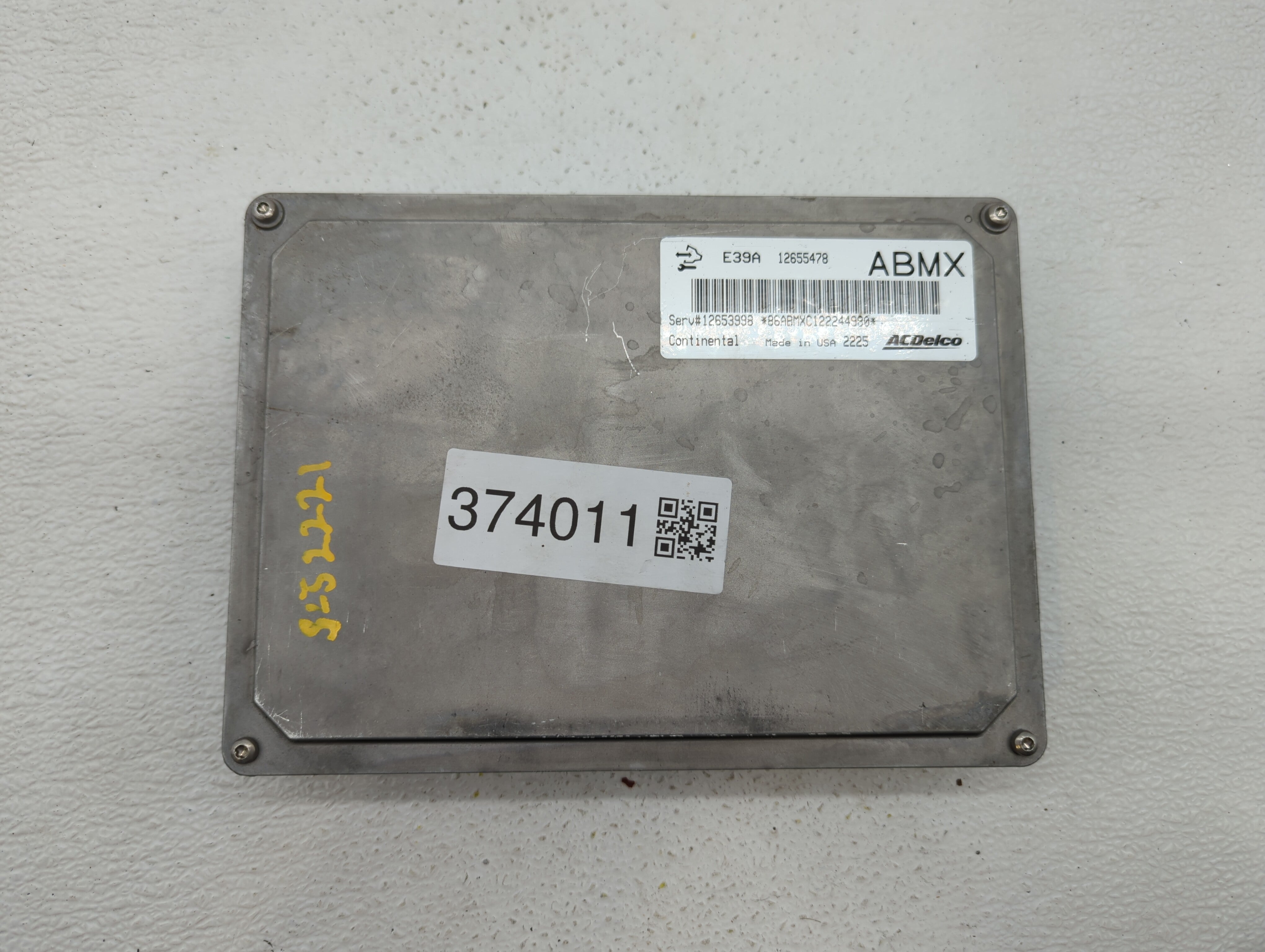 2013 Chevrolet Malibu PCM Engine Computer ECU ECM PCU OEM P/N:12655478 12653998 Fits 2012 2014 OEM Used Auto Parts - Oemusedautoparts1.com