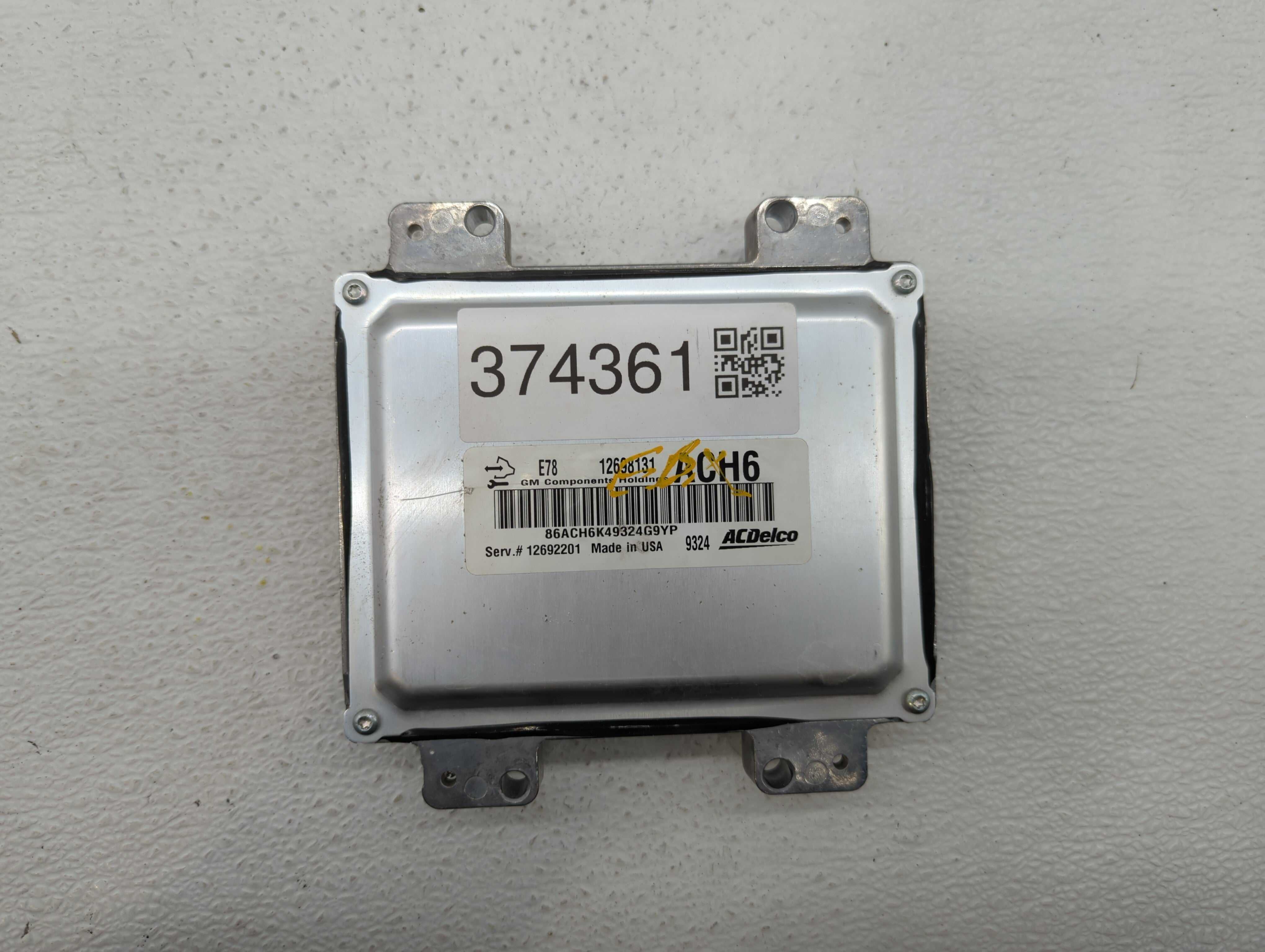 2017-2019 Buick Encore PCM Engine Computer ECU ECM PCU OEM P/N:12697793 12706635 Fits 2017 2018 2019 OEM Used Auto Parts - Oemusedautoparts1.com