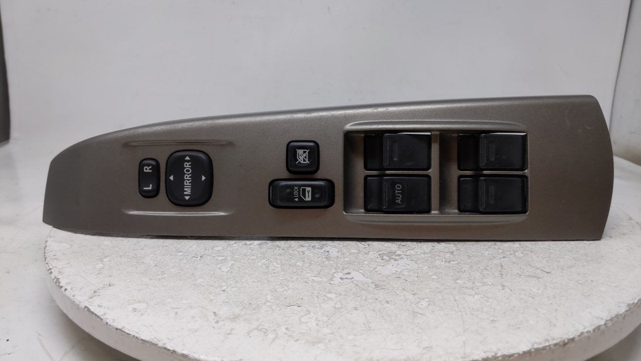 2004 Toyota Prius Master Power Window Switch Replacement Driver Side Left Fits OEM Used Auto Parts - Oemusedautoparts1.com