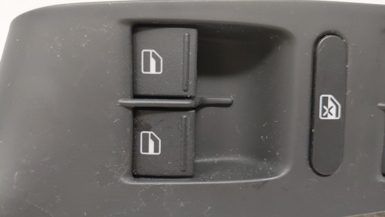 2006-2012 Volkswagen Passat Master Power Window Switch Replacement Driver Side Left Fits OEM Used Auto Parts - Oemusedautoparts1.com