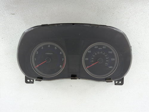 2015-2017 Hyundai Accent Instrument Cluster Speedometer Gauges P/N:94021-1R500 Fits 2015 2016 2017 OEM Used Auto Parts