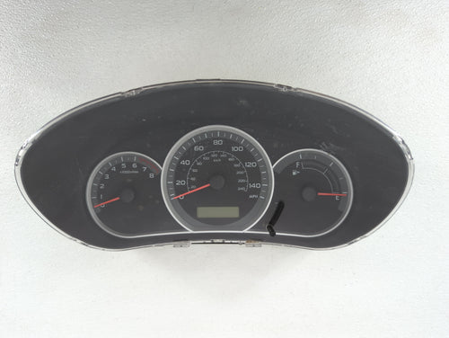 2010-2011 Subaru Impreza Instrument Cluster Speedometer Gauges P/N:85003FG750 85003FG750 Fits 2010 2011 OEM Used Auto Parts