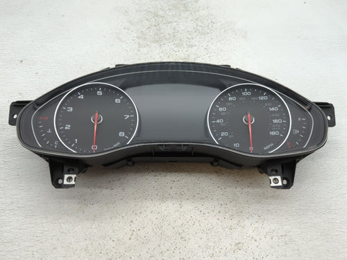 2012-2015 Audi A6 Instrument Cluster Speedometer Gauges P/N:4G8 920 982 Fits 2012 2013 2014 2015 OEM Used Auto Parts