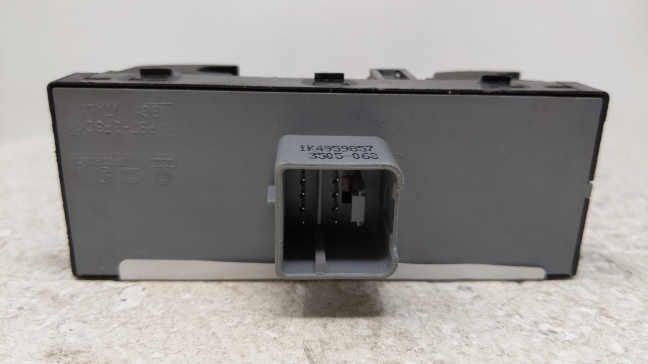 2009 Volkswagen Cc Master Power Window Switch Replacement Driver Side Left Fits OEM Used Auto Parts - Oemusedautoparts1.com