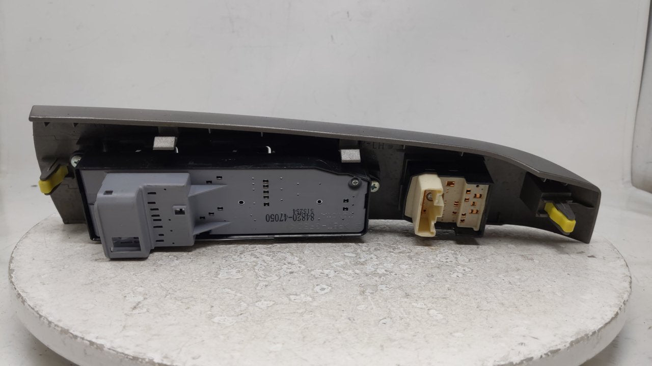 2004 Toyota Prius Master Power Window Switch Replacement Driver Side Left Fits OEM Used Auto Parts - Oemusedautoparts1.com