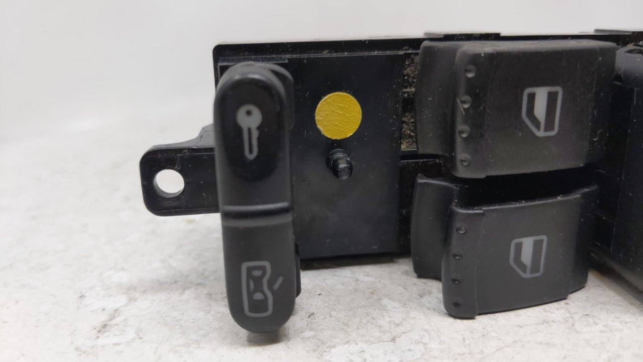 2007 Volkswagen Jetta Master Power Window Switch Replacement Driver Side Left P/N:1J4 959 857D Fits OEM Used Auto Parts - Oemusedautoparts1.com