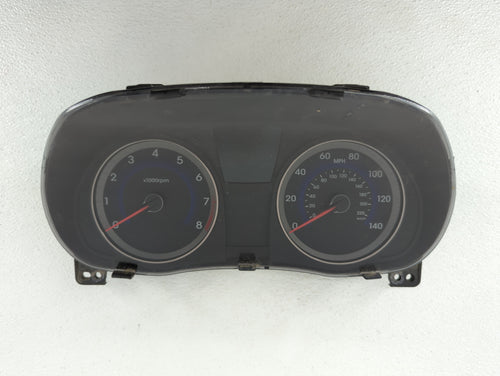 2015-2017 Hyundai Accent Instrument Cluster Speedometer Gauges P/N:94021-1R510 Fits 2015 2016 2017 OEM Used Auto Parts