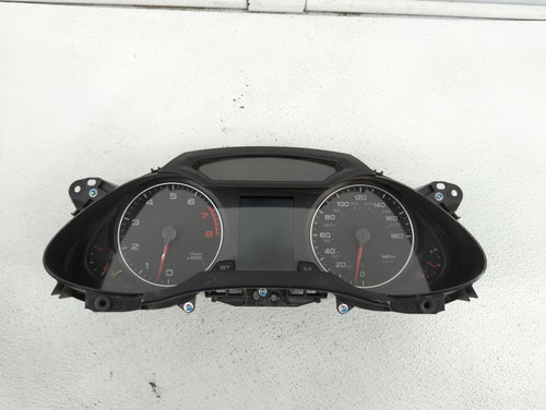 2010-2012 Audi A4 Instrument Cluster Speedometer Gauges P/N:8K0920950E 8K0 920 950 E Fits 2010 2011 2012 OEM Used Auto Parts