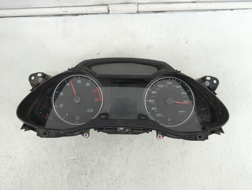 2010-2012 Audi A4 Instrument Cluster Speedometer Gauges P/N:8K0920950E 8K0 920 950 E Fits 2010 2011 2012 OEM Used Auto Parts