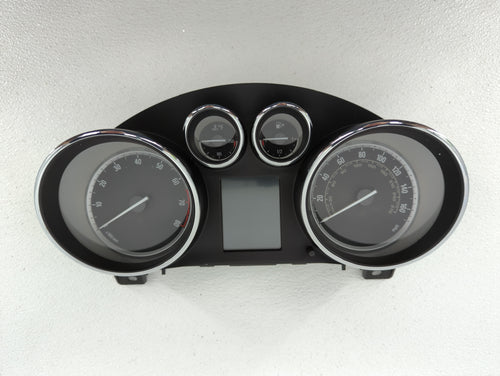 2013 Buick Verano Instrument Cluster Speedometer Gauges P/N:22940459 22978276 Fits OEM Used Auto Parts