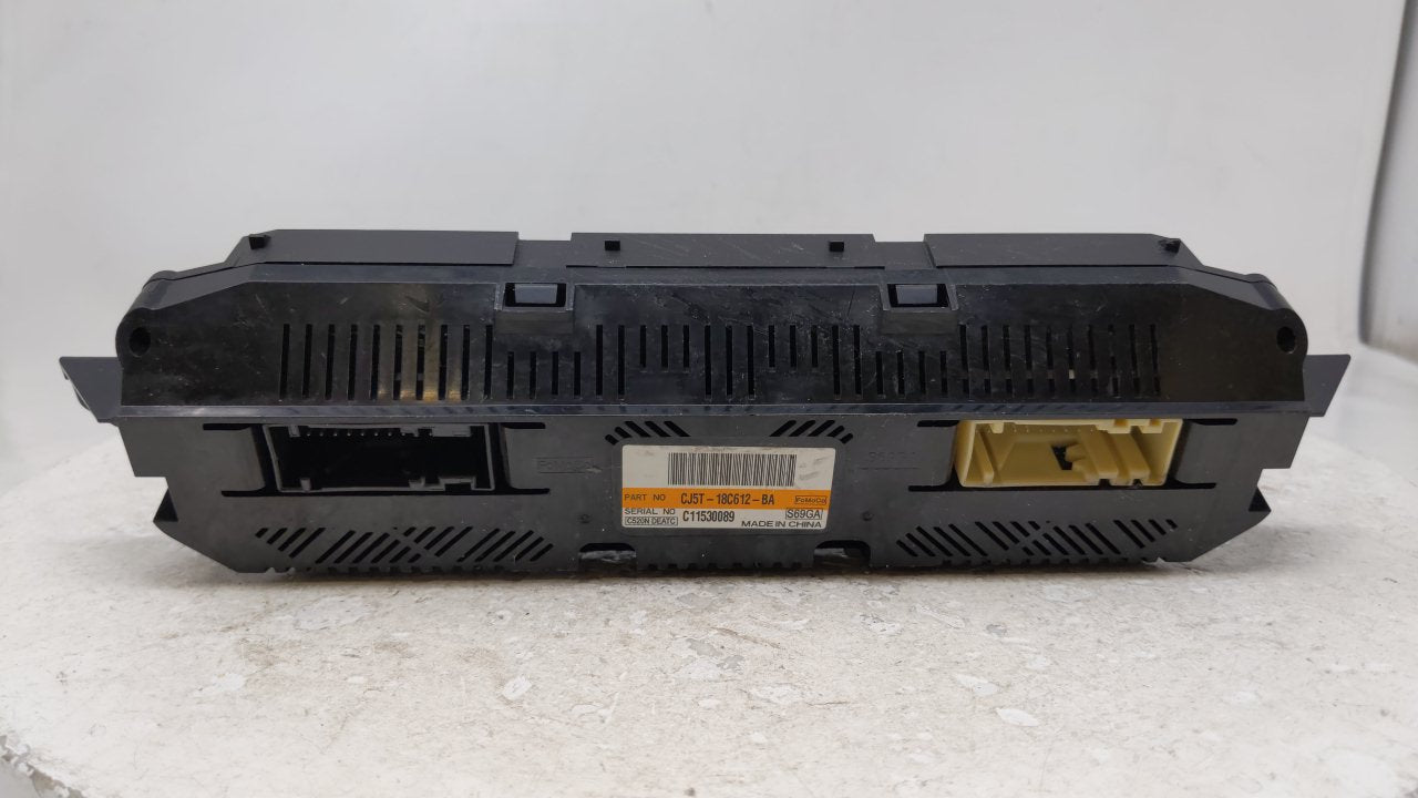 2013-2015 Ford Escape Climate Control Module Temperature AC/Heater Replacement P/N:CJ5T-18C612-BA Fits 2013 2014 2015 OEM Used Auto Parts - Oemusedautoparts1.com