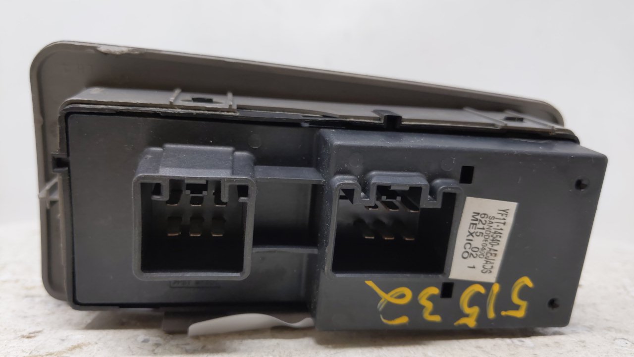 2000 Ford Taurus Master Power Window Switch Replacement Driver Side Left P/N:YF1T-14540-AEJADS Fits OEM Used Auto Parts - Oemusedautoparts1.com